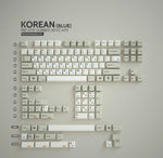 Load image into Gallery viewer, Beige PBT Dyesub Keycaps (Korean/Hangul Sublegends) - XMI/XIAMI
