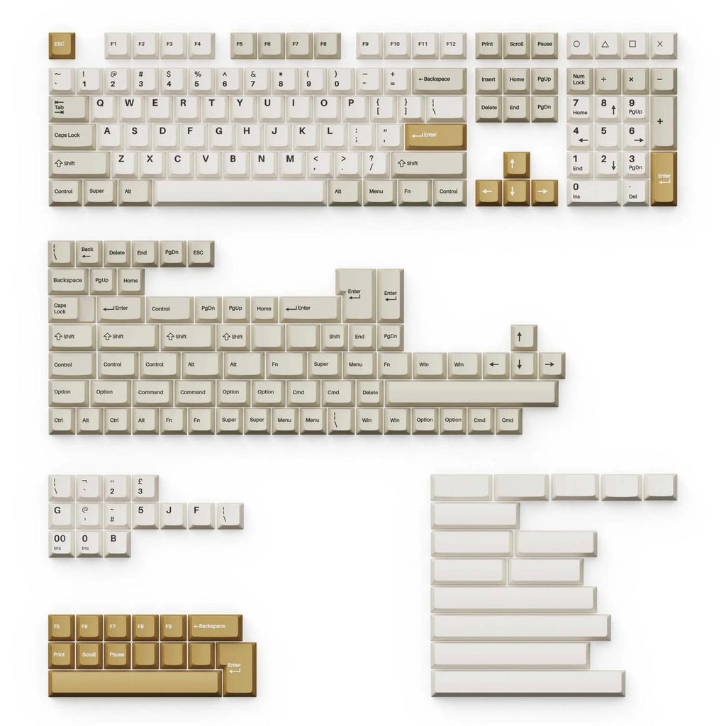 Keychron Cherry Profile Double-Shot PBT Keycaps