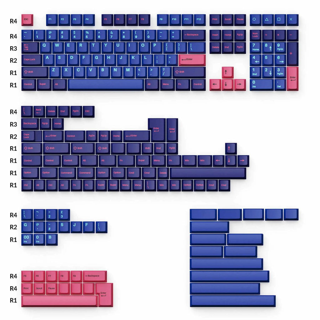 Keychron Cherry Profile Double-Shot PBT Keycaps