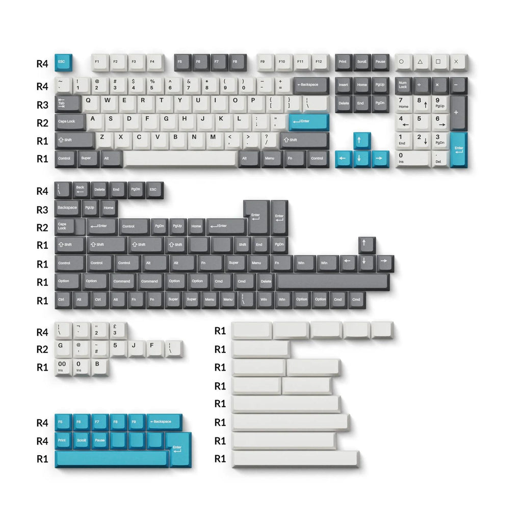 Keychron Cherry Profile Double-Shot PBT Keycaps