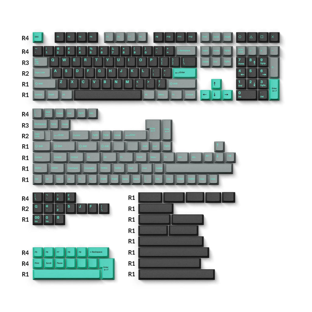 Keychron Cherry Profile Double-Shot PBT Keycaps