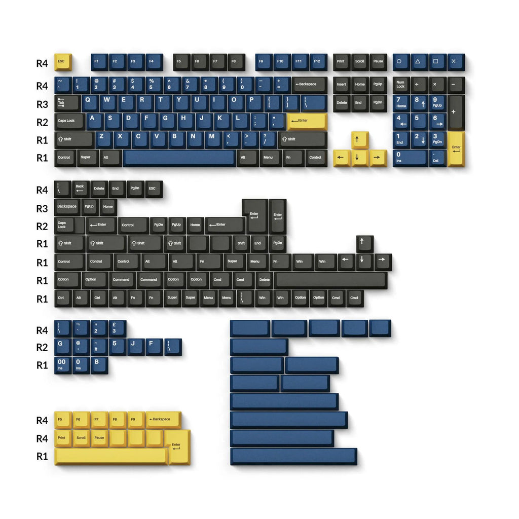 Keychron Cherry Profile Double-Shot PBT Keycaps