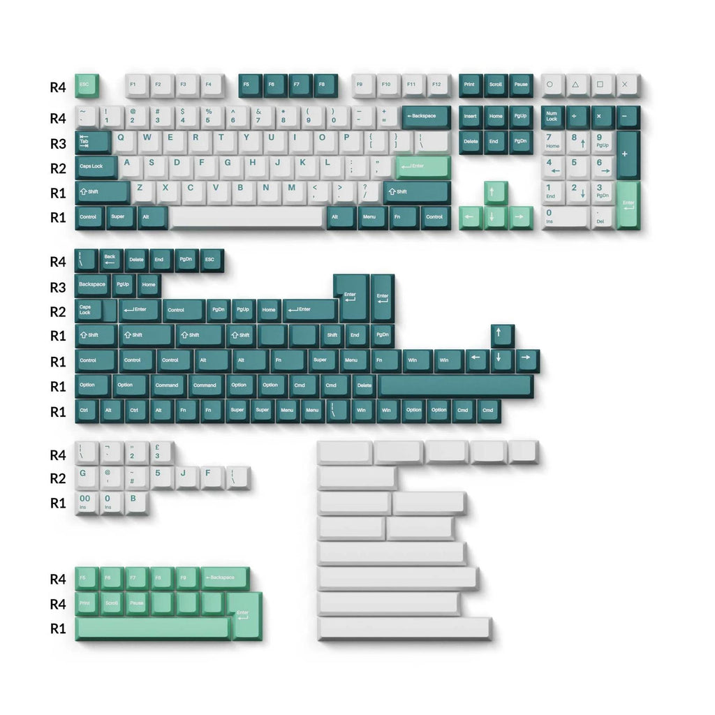 Keychron Cherry Profile Double-Shot PBT Keycaps