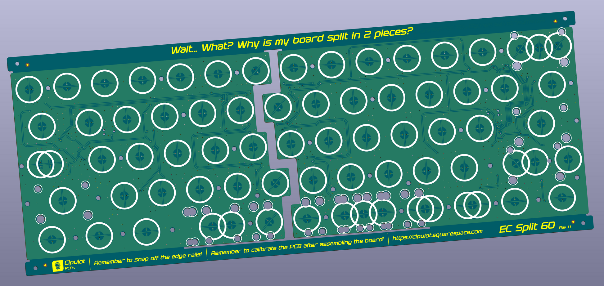 [GROUP BUY] Split60 EC Kit
