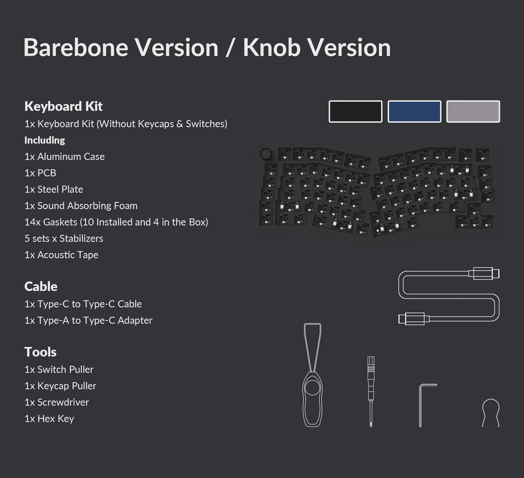 Keychron Q10 75% Alice Layout