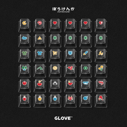 [GROUP BUY] GLOVE X DOMIKEY Adventurer Keycaps