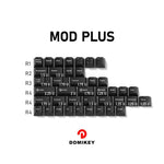 Load image into Gallery viewer, Domikey Cherry Profile Doubleshot WoB Keycaps
