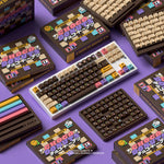 Load image into Gallery viewer, [Interest Check] GLOVE X DOMIKEY Choco Donuts Keycaps
