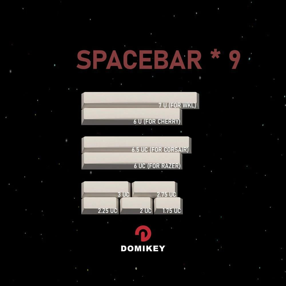 Domikey Cherry Profile Doubleshot Astronaut Keycaps