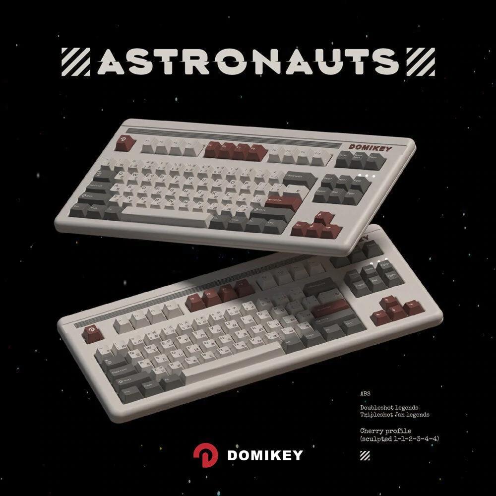 Domikey Cherry Profile Doubleshot Astronaut Keycaps