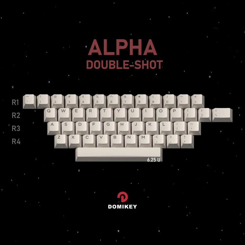 Domikey Cherry Profile Doubleshot Astronaut Keycaps