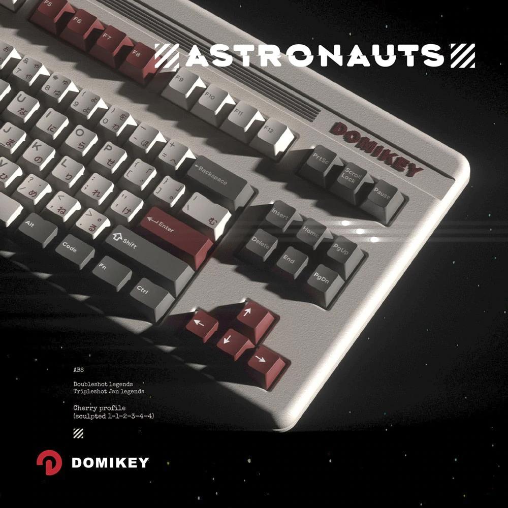 Domikey Cherry Profile Doubleshot Astronaut Keycaps