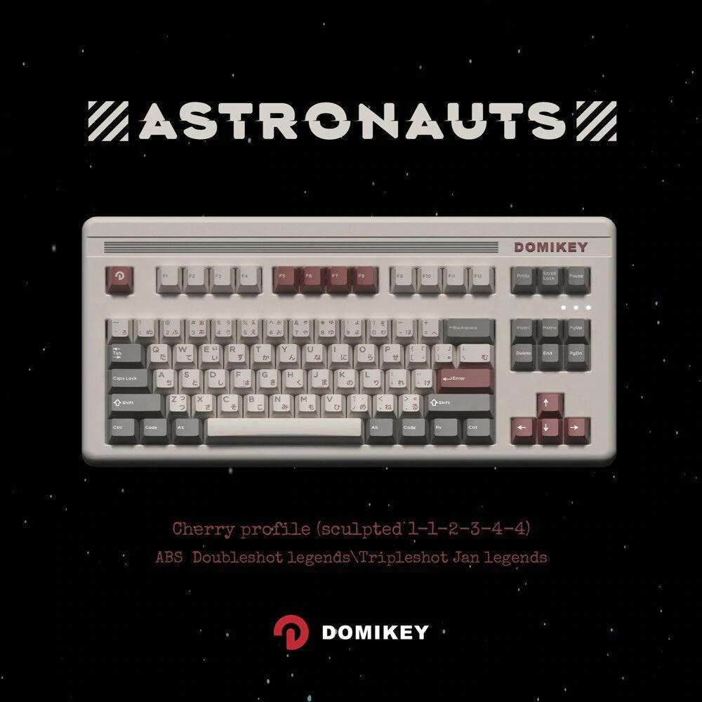 Domikey Cherry Profile Doubleshot Astronaut Keycaps
