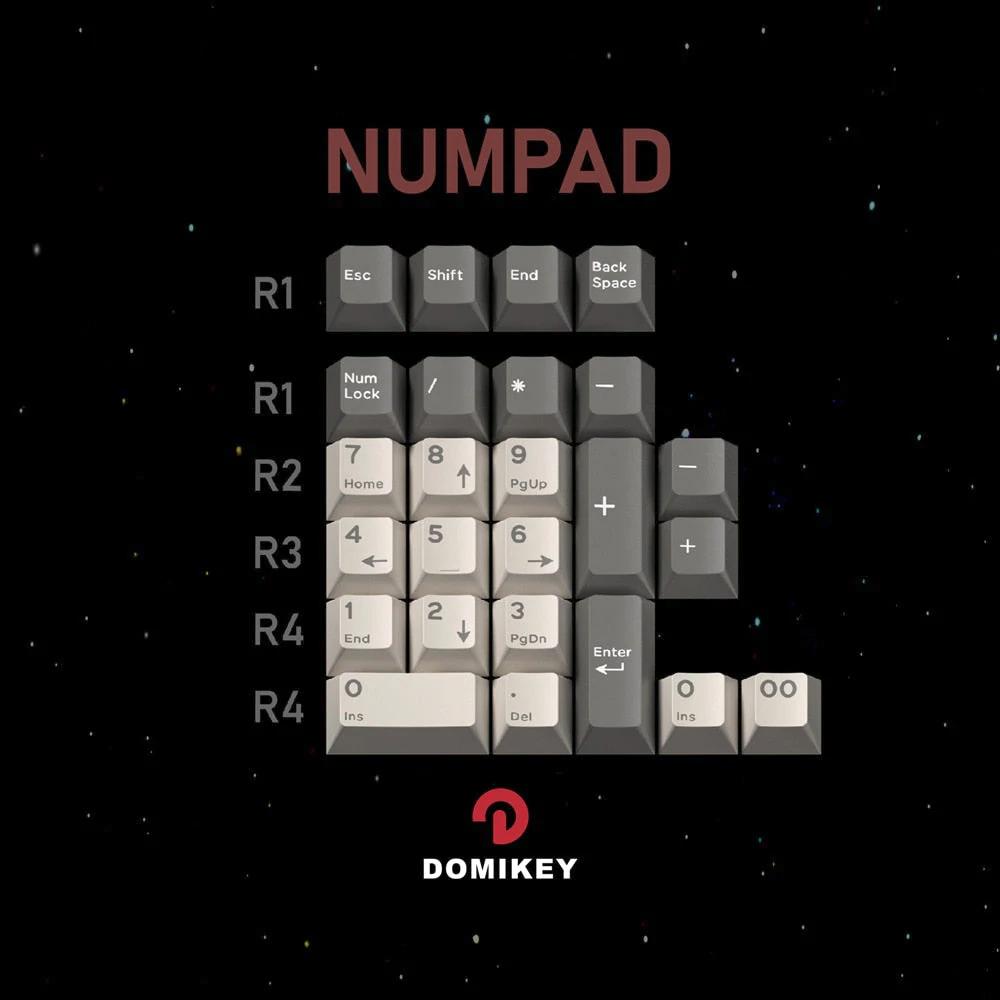 Domikey Cherry Profile Doubleshot Astronaut Keycaps