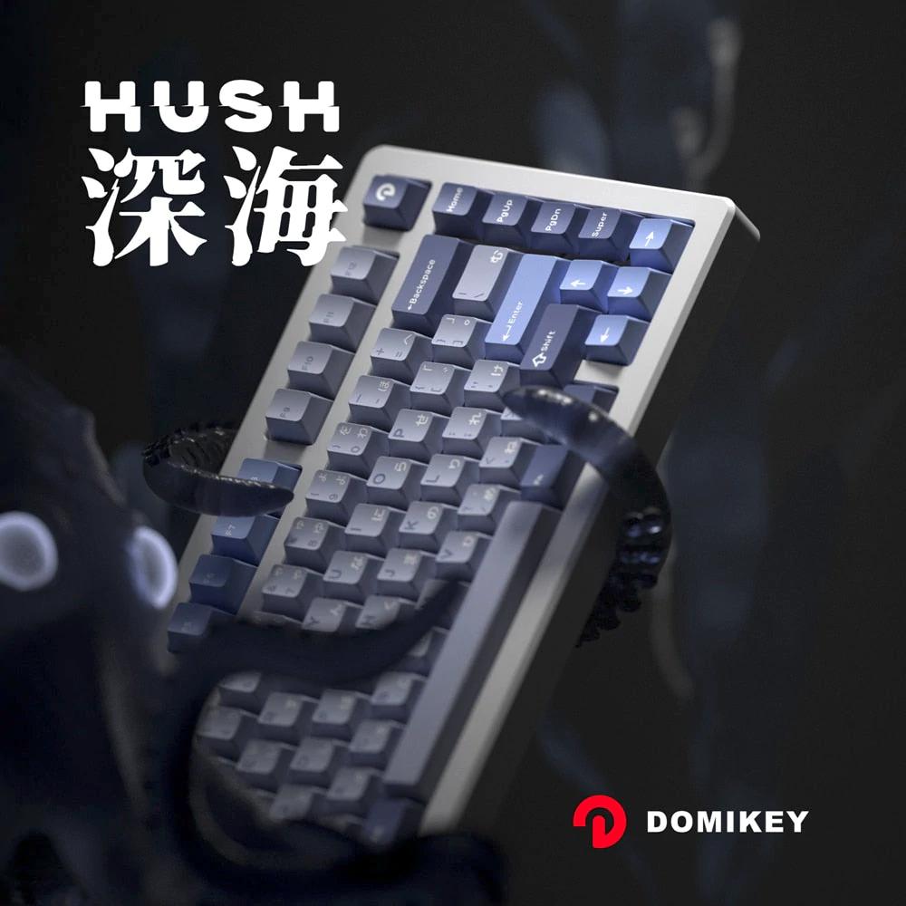 Domikey Cherry Profile Doubleshot Hush Keycaps