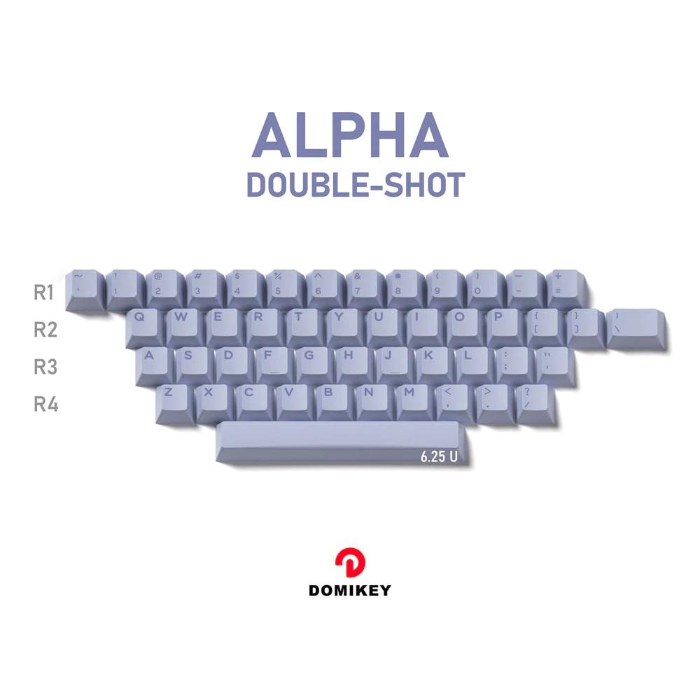 Domikey Cherry Profile Doubleshot Hush Keycaps