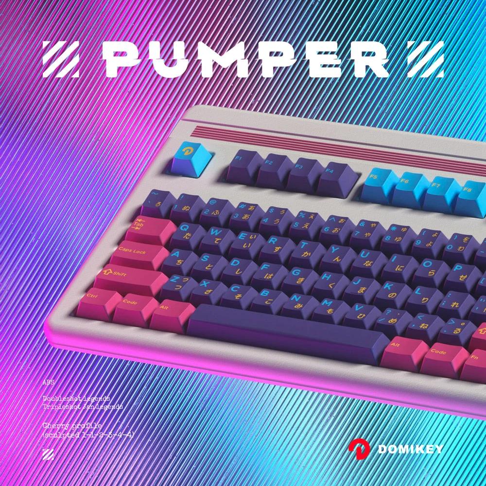 Domikey Cherry Profile Doubleshot Pumper Keycaps