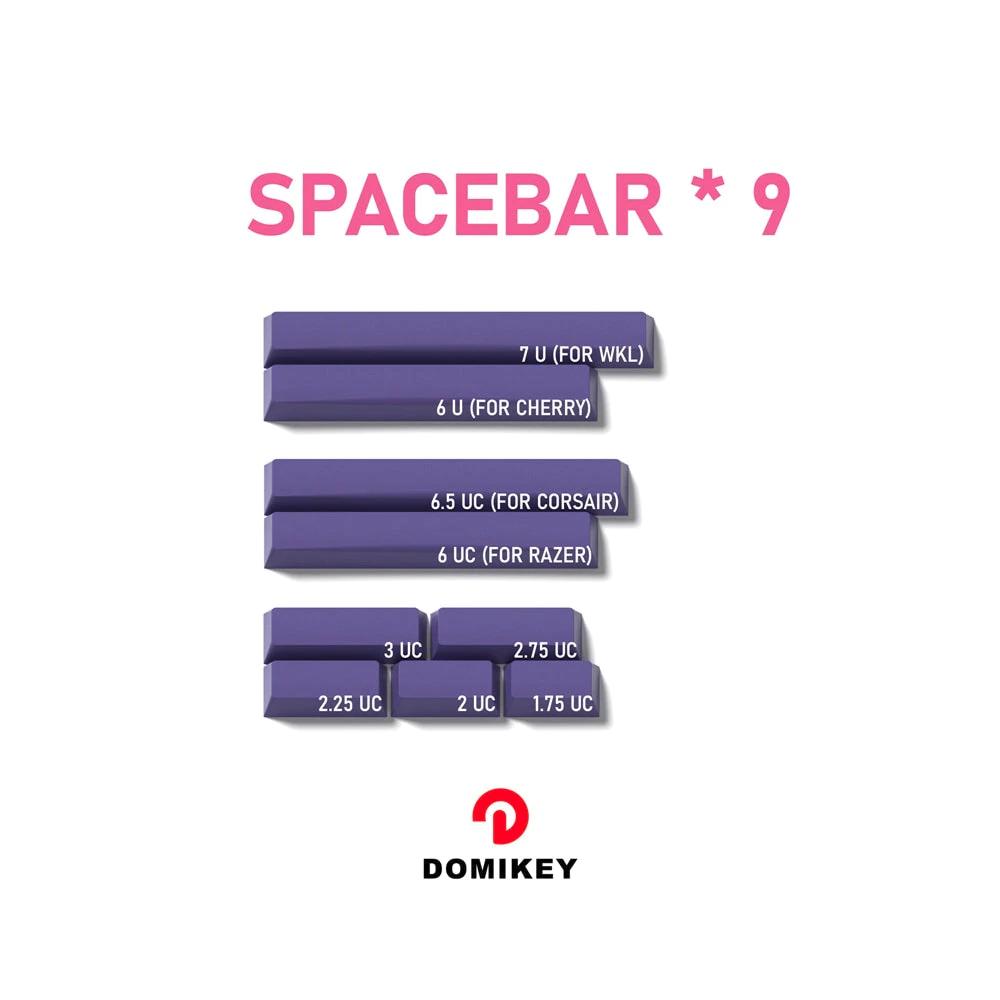 Domikey Cherry Profile Doubleshot Pumper Keycaps