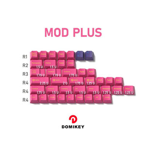 Domikey Cherry Profile Doubleshot Pumper Keycaps