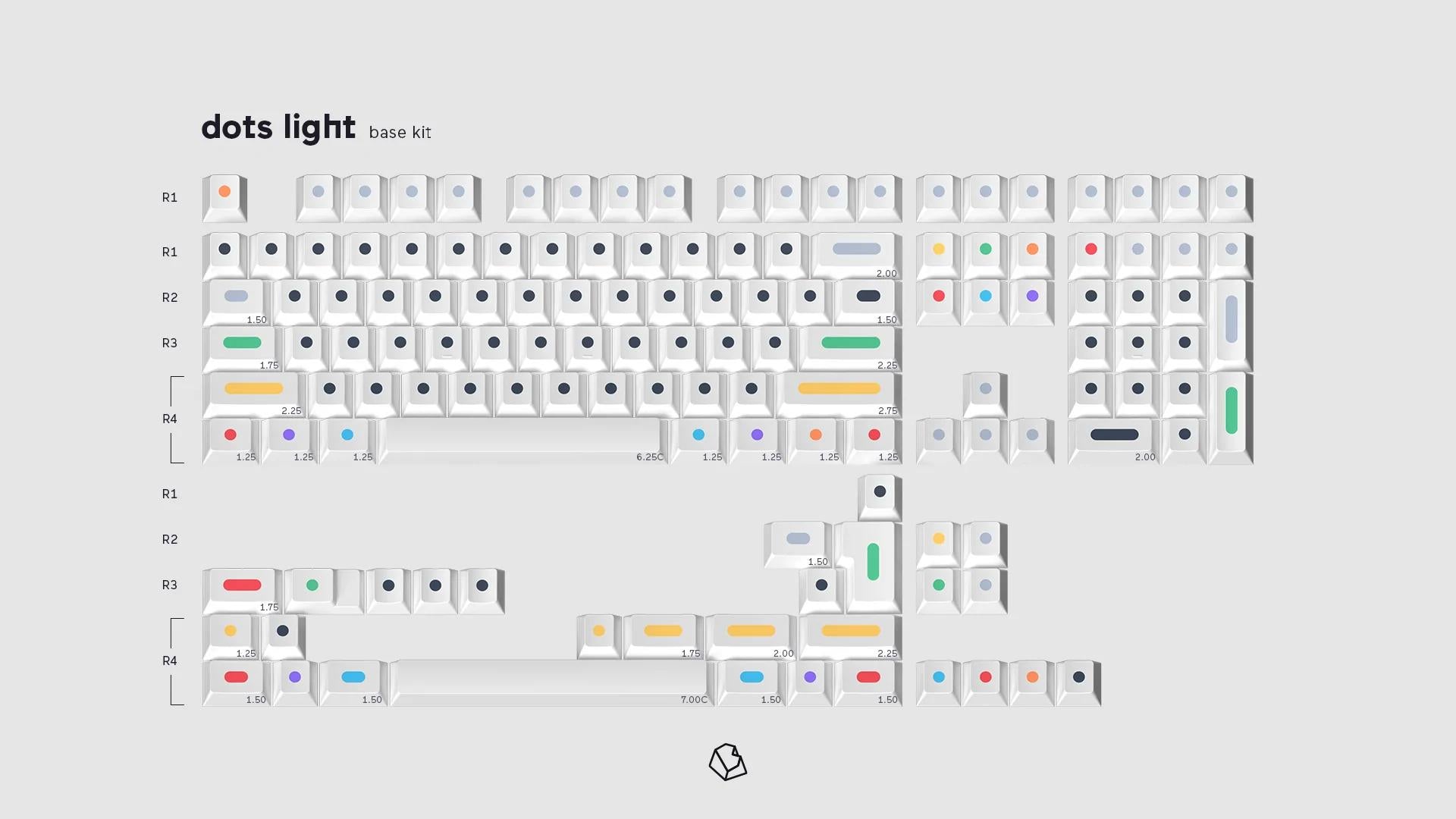 Gmk R2 GMK Dots R2 – Mtn Kbd