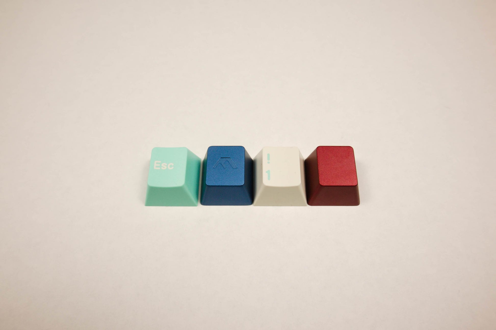 Recycled Aluminium Artisan Keycaps