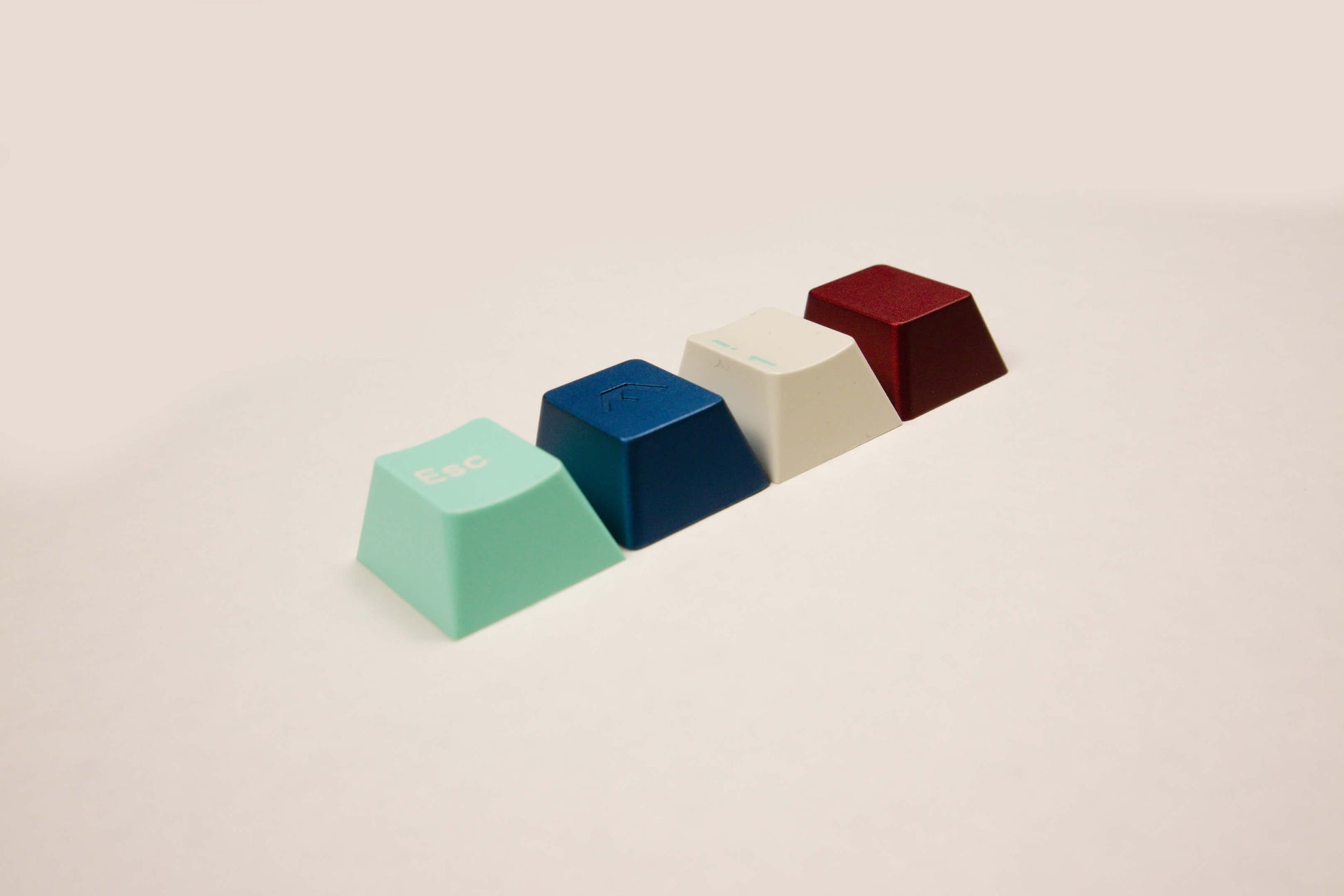 Recycled Aluminium Artisan Keycaps