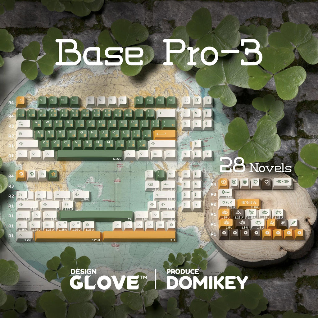 [GROUP BUY] GLOVE X DOMIKEY Adventurer Keycaps