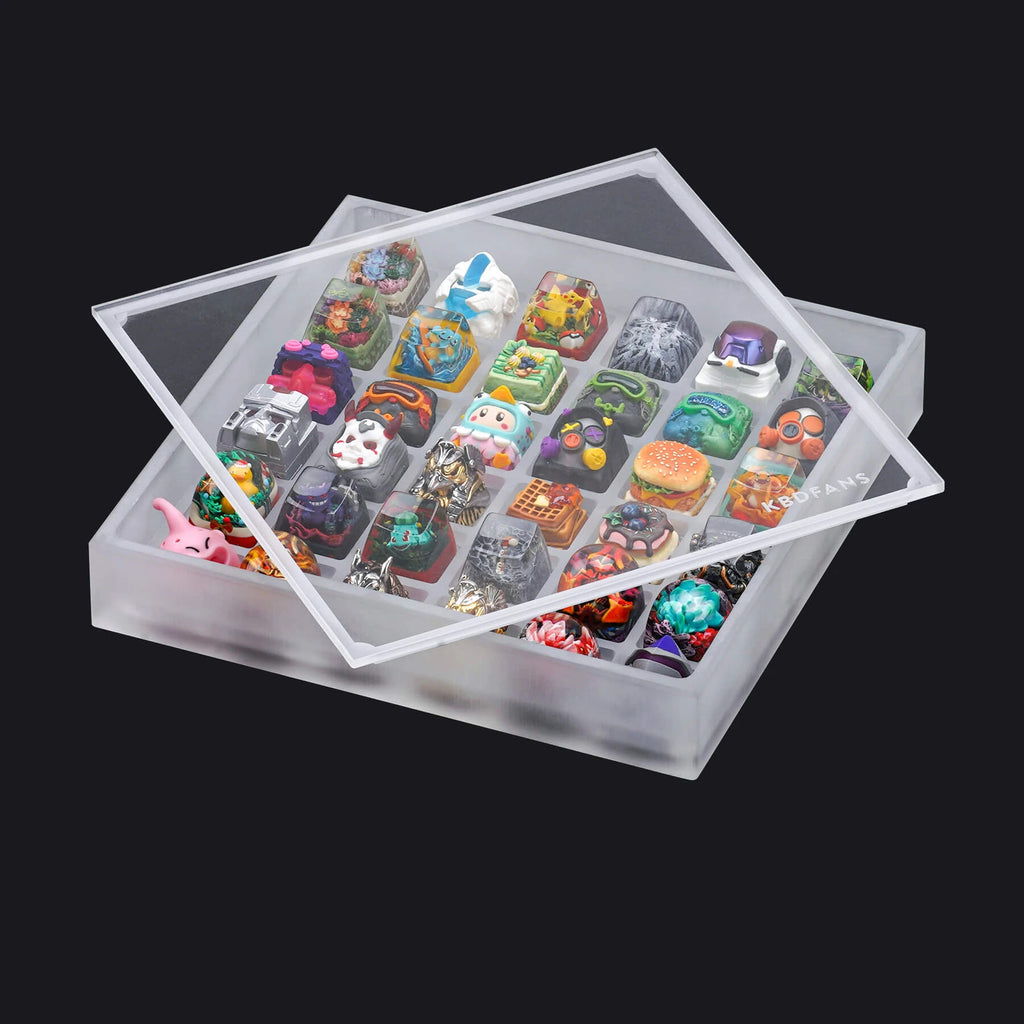 KBDfans Acrylic Keycap Collection Box