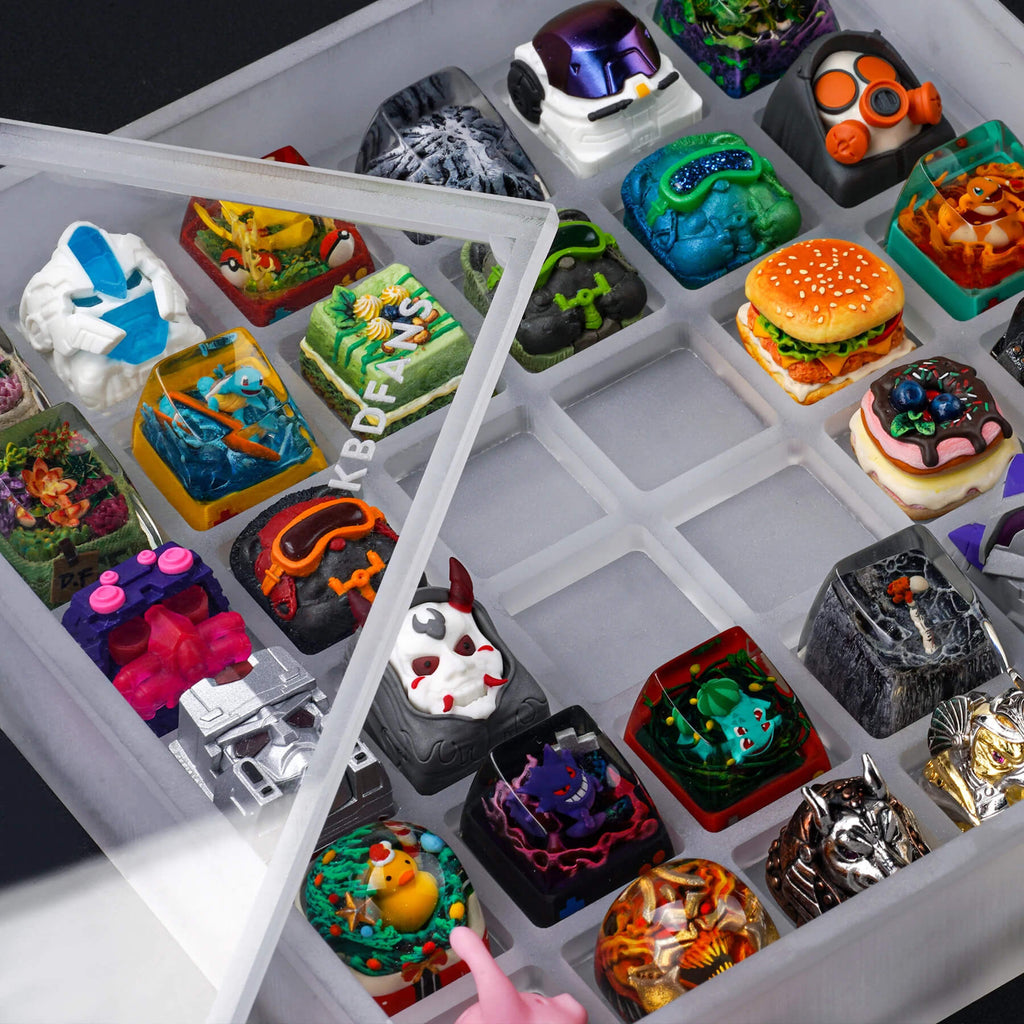 KBDfans Acrylic Keycap Collection Box