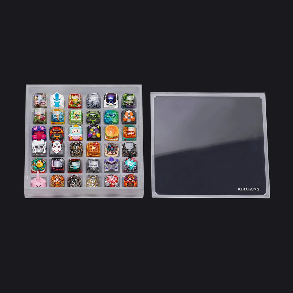 KBDfans Acrylic Keycap Collection Box
