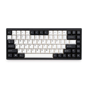EnjoyPBT ABS Doubleshot Black & White Mechanical Keyboard Keycaps