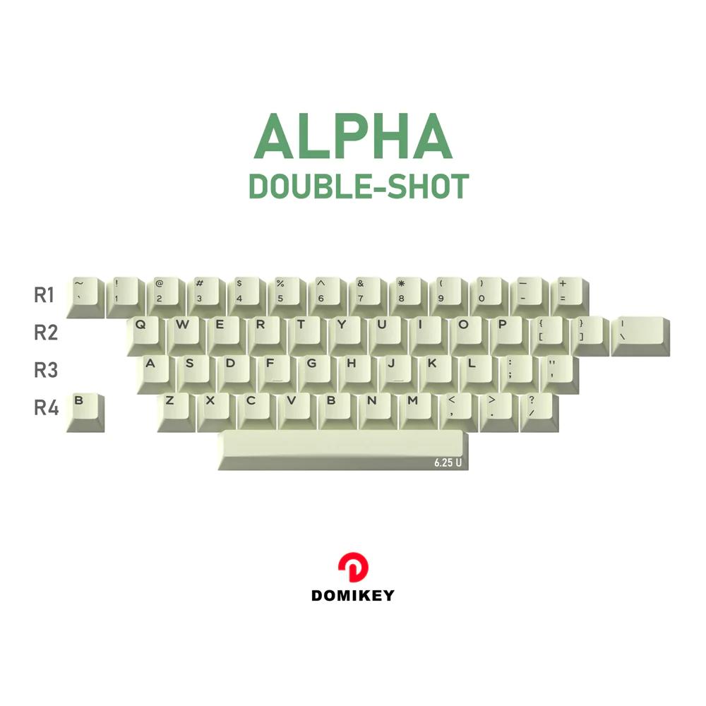 Domikey Cherry Profile Doubleshot Deserted Island Keycaps