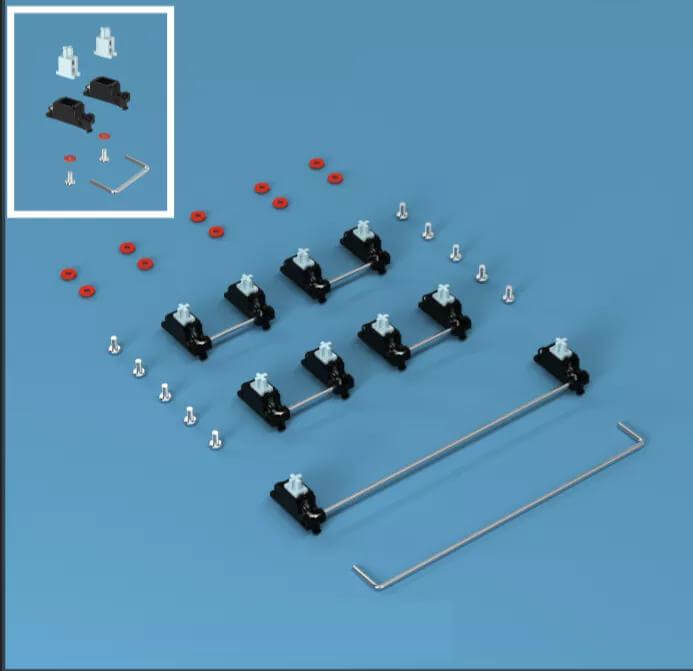 Gateron Coloured Stabilizers