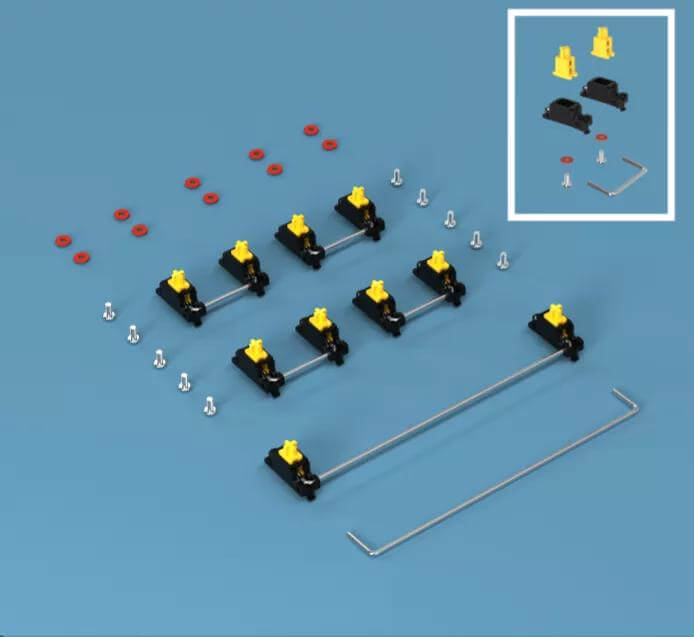 Gateron Coloured Stabilizers